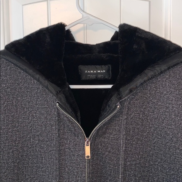 Zara Man hooded zip up - Picture 4 of 5